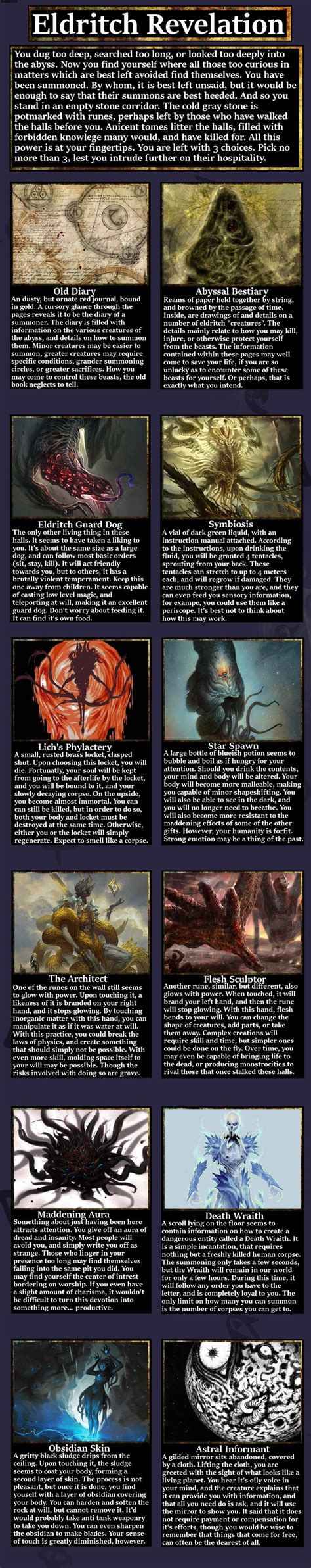 eldritch cyoa|my eldritch life.